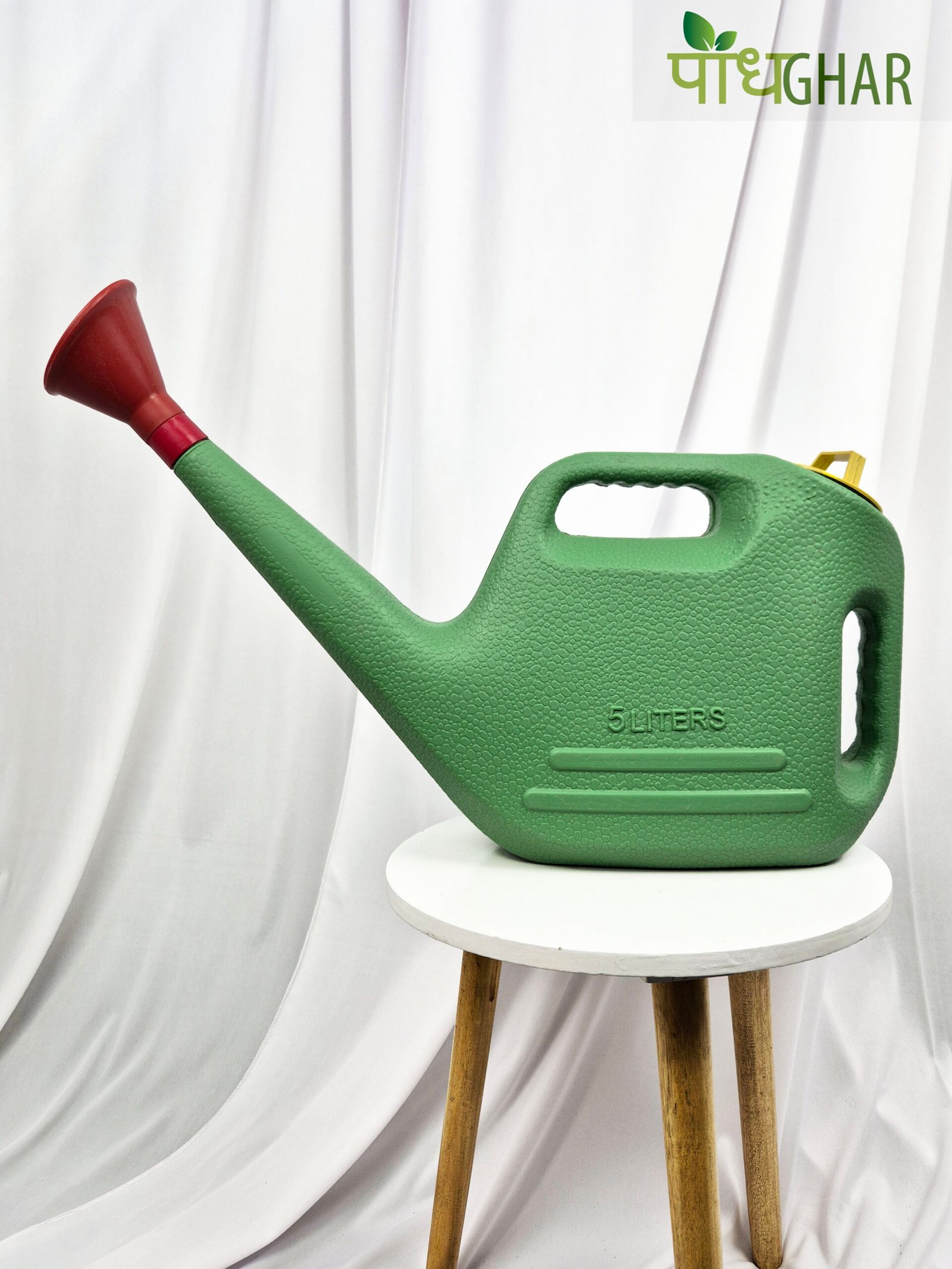 Podhghar Watering Can offers easy, efficient watering with its smart, leak-tested design. Made from durable, high-quality plastic, it’s perfect for indoor and outdoor use. Sturdy and long-lasting, it ensures reliable performance, making it the ideal watering solution.
