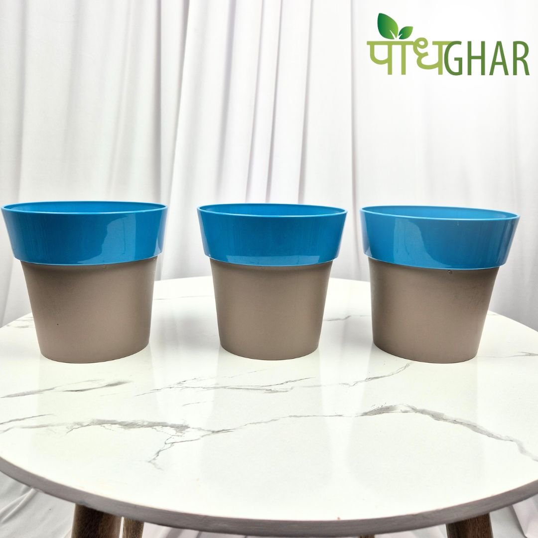 **Podhghar Arty Pots** combine durability and eco-friendly design for effortless gardening. Lightweight and easy to move, they ensure excellent drainage, promoting healthy plant growth. Perfect for flowers, herbs, veggies, or indoor plants, these stylish pots add a modern touch to any space while making plant care simple and enjoyable.